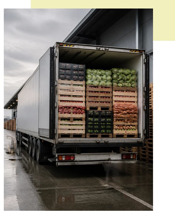 Перевозка плодоовощной продукции в Елизово по цене от 5064 р. | Агросервис-Лзв